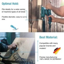 Plemont® Stofzuigeradapter Voor Gangbare Werkplaatsstofzuigers - Slangadapter Voor Slijpmachine, Decoupeerzaag, Cirkelzaag, Vlakschuurmachine - Verloopstuk -Leifheit Store 1185x1200 13