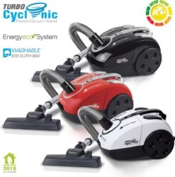 TurboTronic CV09 Stofzuiger Met Zak – Zwart -Leifheit Store 1187x1200 6