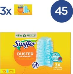Swiffer Duster Trap & Lock Wisser - Voordeelverpakking 3 X 15 Navullingen -Leifheit Store 1188x1200 5
