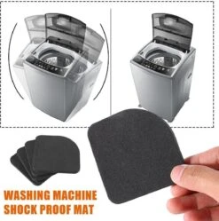 Trillingsdempers Wasmachine & Droger - Set Van 8 Stuks - Anti Trillings / Vibratie Dempers Pads - Antislip Rubber -Leifheit Store 1192x1200 14