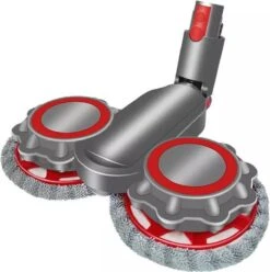Elektrische Mop Hoofd Huishoudelijke Natte Mop Reiniging Zuig Hoofd Accessoires Geschikt Voor Dyson Stofzuiger V7V8V10V11 , Rood