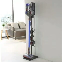 Merkloos TDR - Stofzuiger Opbergrek - Houder - Geschikt Voor Dyson V6 V7 V8 V10 V11 V12 V15-zwart