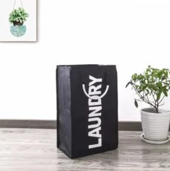 Janse Wasmand - Opvouwbare Wasmand - Laundry - Zwart - Wassorteerder - Waszak 7 Janse Wasmand - Opvouwbare Wasmand - Laundry - Zwart - Wassorteerder - Waszak -Leifheit Store 1195x1200 4