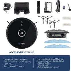 Blaupunkt Bluebot XTREME - Robotstofzuiger Met Dweilfunctie - Laadstation - Laser Navigatie -Leifheit Store 1196x1200 4