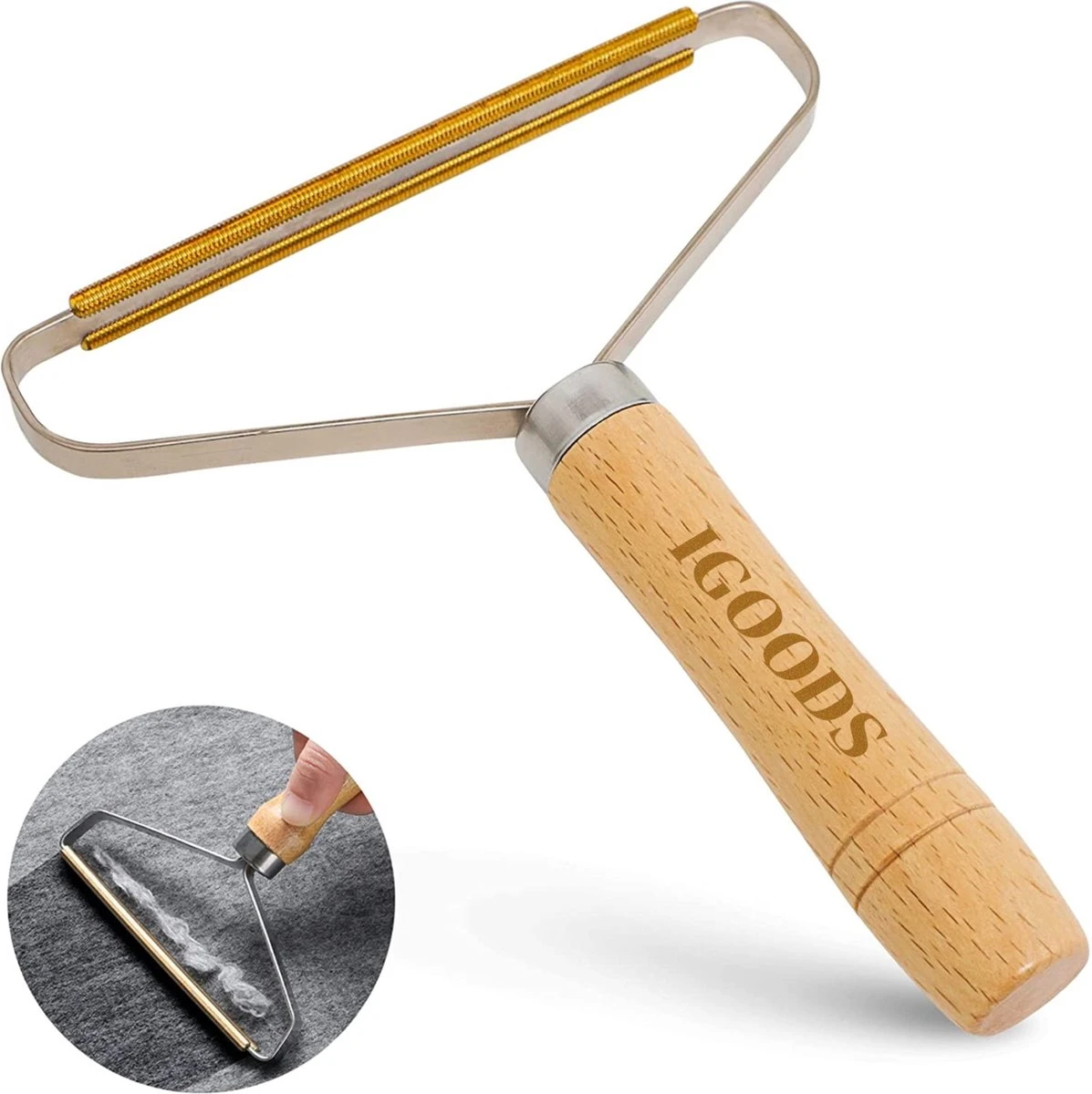 IGOODS Pluizenverwijderaar Pluiskam - Ontpluizer - Pluisscheerapparaat - 1 IGOODS Pluizenverwijderaar Pluiskam - Ontpluizer - Pluisscheerapparaat -