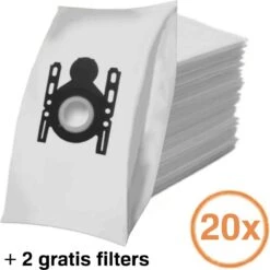 20x Stofzuiger Zakken Bosch G-ALL BBZ41FGALL, BBZ16GALL - Pro Silence - Move On Moveon - GL30 - GL 30 - Free E - Ingenius - Logo - Siemens VZ41FGALL Stofzuigzakken - Siemens Synchropower Stofzakken In'genius/ProSilence/ProAnimal/ProHygienic/ProPower