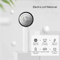 Elektrische Pluizen Verwijderaar Met 3 Snijbladen - Trui Kleding Lint Pill Ontpluizer Fluff Haar Bal Trimmer Remover Huishoudelijke Stoffen Fuzz Scheerapparaat - Pluizenverwijderaar Kleding En Meubels -Leifheit Store 1198x1200 28