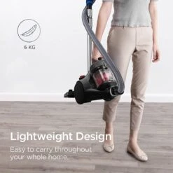 Herenthal Stofzuiger Zonder Zak - 3 Liter - Cyclonische Stofzuiger - Stofzuigers - 5 Niveaus Filtering- Sterke Zuigkracht - Vacuum Cleaner - Compact En Licht - Gemakkelijk Schoon Te Maken - Rood -Leifheit Store 1199x1200 10