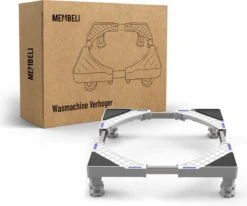 Membeli Wasmachine Verhoger - Universele Verhoging Voor Wasmachine, Droger, Koelkast En Vriezer - Anti Vibratie Dempers - Max 300kg -Leifheit Store 1200x1000 14