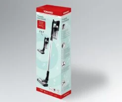 Tomado TVC0501B - Steelstofzuiger - Snoerloos – Incl. Kruimelzuiger – Zwart -Leifheit Store 1200x1003