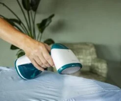 Tomado TSH1201W - Kledingstomer - 1200 Watt - RVS Zool - Wit/turquoise 17 Tomado TSH1201W - Kledingstomer - 1200 Watt - RVS Zool - Wit/turquoise -Leifheit Store 1200x1003 5