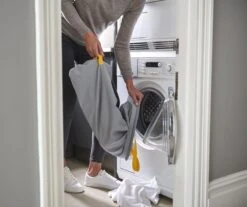 Tota Wasmand, 60 L, 2 Compartimenten, Grijs - Joseph Joseph -Leifheit Store 1200x1005 1