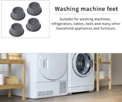 Doodadeals® Basic Wasmachine Dempers - 4 Stuks - Wasmachine Verhoger - Anti-trillingsmat Wasmachine - Meubelverhoger - Trilmat Wasmachine 15 Doodadeals® Basic Wasmachine Dempers - 4 Stuks - Wasmachine Verhoger - Anti-trillingsmat Wasmachine - Meubelverhoger - Trilmat Wasmachine -Leifheit Store 1200x1005 3