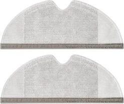 Merkloos Dweildoek Geschikt Voor Xiaomi Roborock S5, S6 En Q7 Max Serie - Set Van 2 Stuks