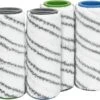 4x Rollers Grijs Compatible Met Karcher FC3 FC3D FC5 FC7 Floor Cleaner Onderdelen Vervanging Rollen 2.055-007.0 Dweil Pad Mop Microfiber
