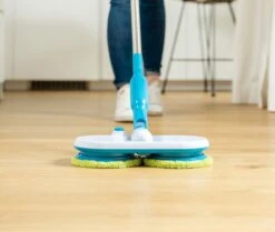 Mediashop Hurricane Floating Mop Elektrische Dweil - Oplaadbare Vloerwisser Voor Dweilen, Schrobben En Boenen - Met 2x 3 Microvezelpads -Leifheit Store 1200x1014 18