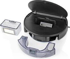 Nedis Robotstofzuiger - Willekeurig - Wi-Fi - Capaciteit Opvangreservoir: 0.2 L - Automatisch Opladen - Maximale Gebruiksduur: 90 Min - Zwart - Android™ / IOS -Leifheit Store 1200x1014 24