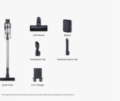 Samsung VS15A6031R1 - Jet 60 Turbo - Steelstofzuiger -Leifheit Store 1200x1014 25