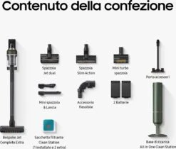 Samsung BESPOKE Jet Complete Extra Zakloos 0,5 L 580 W Zwart -Leifheit Store 1200x1018 1