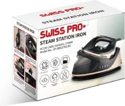 Swiss Pro+ -Stoomstrijkijzer Met Stoomgenerator - Iron - Keramische Zoolplaat - 2700W - Black/Gold - PefectCare Performer 16 Swiss Pro+ -Stoomstrijkijzer Met Stoomgenerator - Iron - Keramische Zoolplaat - 2700W - Black/Gold - PefectCare Performer -Leifheit Store 1200x1022 5
