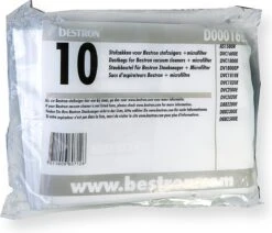 Bestron 10x Stofzuigerzakken, Geschikt Voor Diverse Bestron Modellen, Bijv. ABG450BSE, D00013