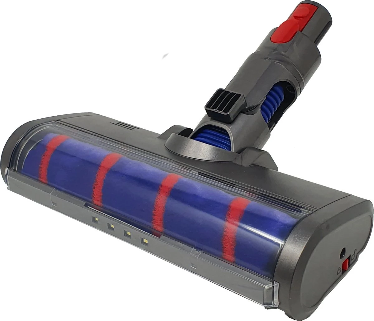 Fluffy Zuigmond Borstel Met LED Geschikt Voor Dyson V7 V8 V10 V11 V15 (sv10 Sv11 Sv12 Sv14 Sv17 Sv22) 1 Fluffy Zuigmond Borstel Met LED Geschikt Voor Dyson V7 V8 V10 V11 V15 (sv10 Sv11 Sv12 Sv14 Sv17 Sv22)