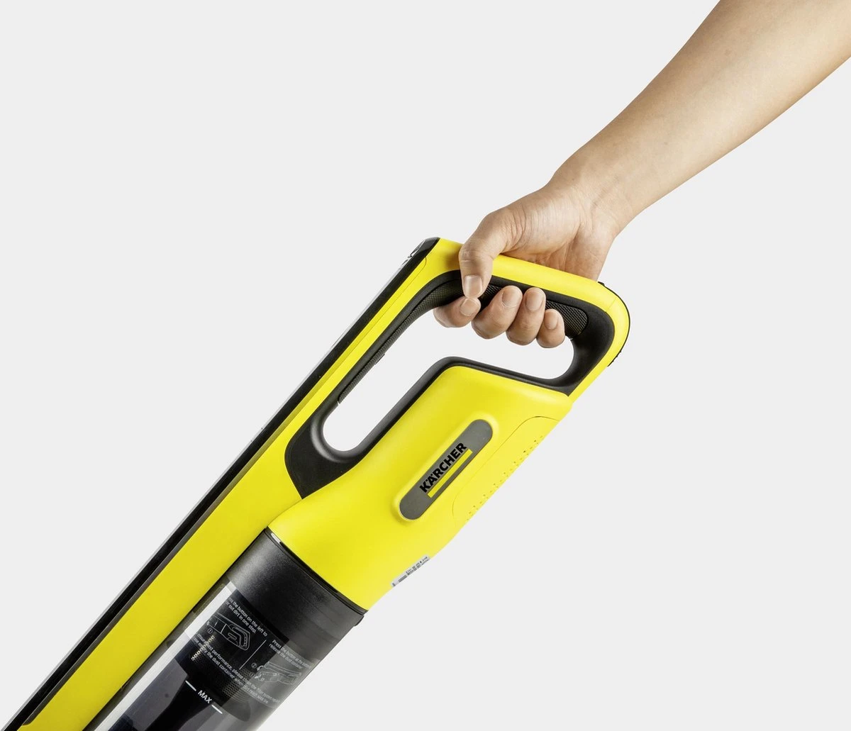 Kärcher VC 4s Cordless Plus Auto Reinigingsset – Steelstofzuiger – Incl. Automondstuk - 18V - Incl. Accu En Lader 5 Kärcher VC 4s Cordless Plus Auto Reinigingsset – Steelstofzuiger – Incl. Automondstuk - 18V - Incl. Accu En Lader - Afbeelding 5