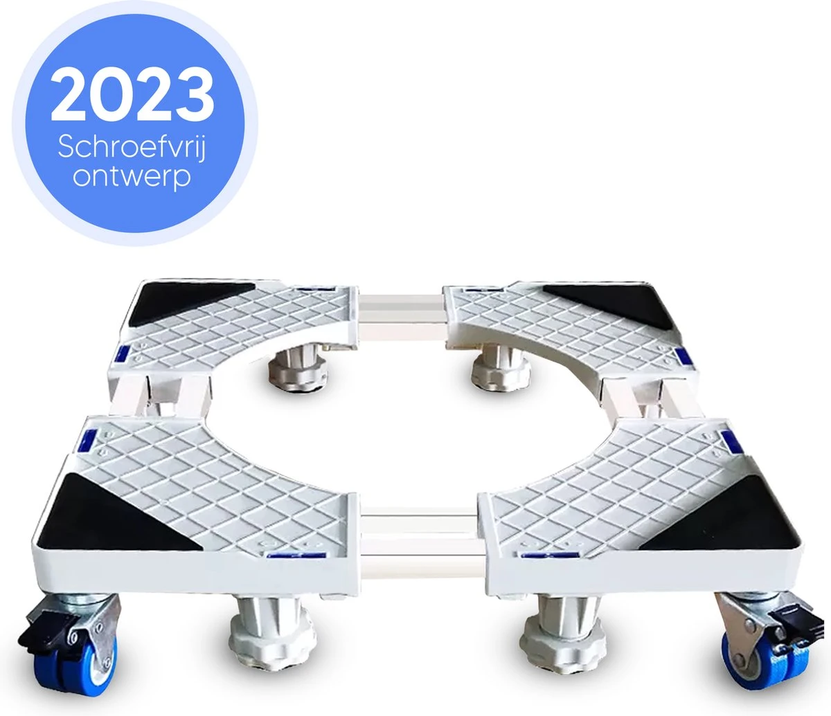 Johannes & Co Wasmachine Verhoger Met Wielen – Wasmachine Ombouw Opbouwmeubel 1 Johannes & Co Wasmachine Verhoger Met Wielen – Wasmachine Ombouw Opbouwmeubel