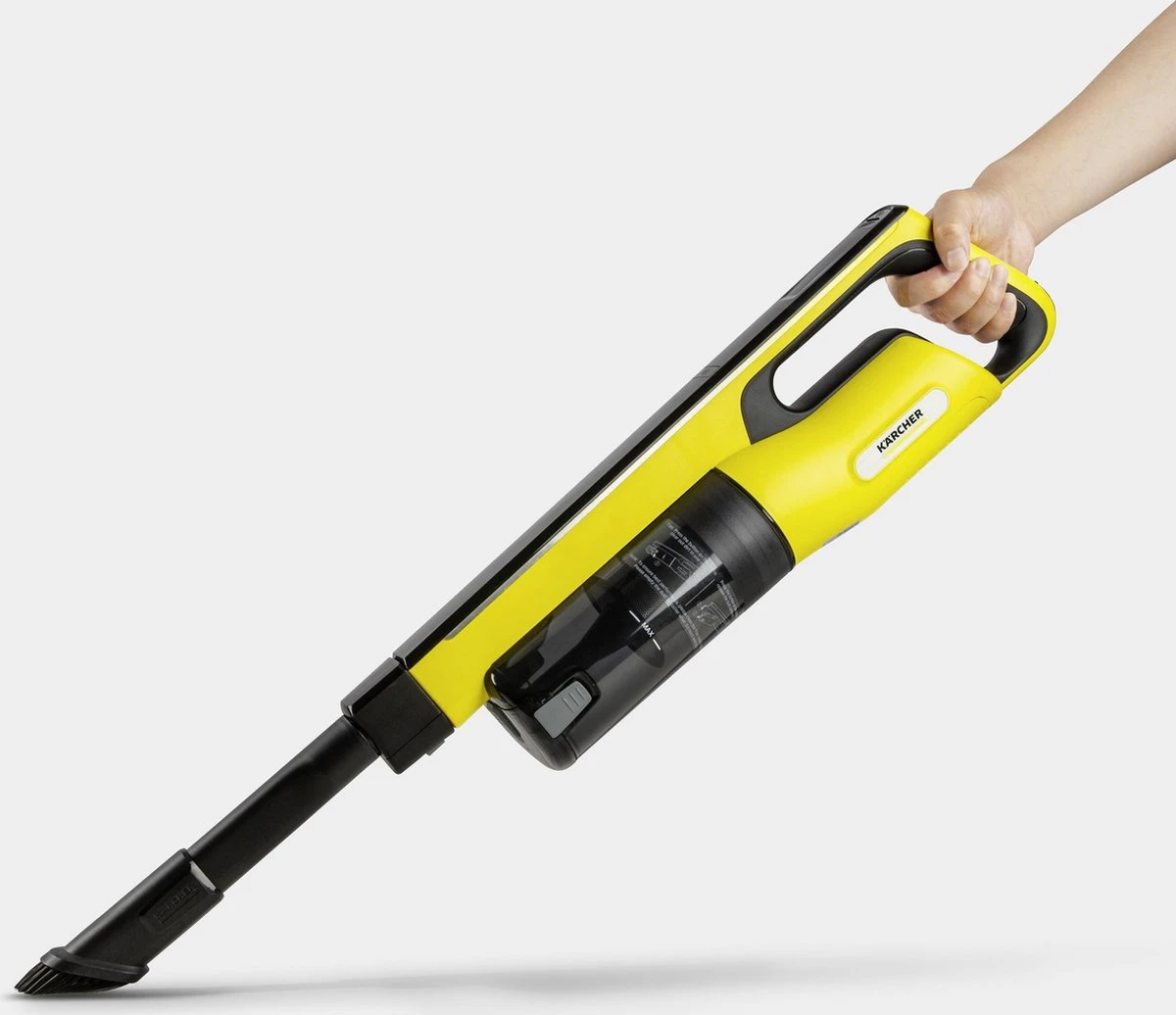 Kärcher VC 4s Cordless Plus Auto Reinigingsset – Steelstofzuiger – Incl. Automondstuk - 18V - Incl. Accu En Lader 2 Kärcher VC 4s Cordless Plus Auto Reinigingsset – Steelstofzuiger – Incl. Automondstuk - 18V - Incl. Accu En Lader - Afbeelding 2