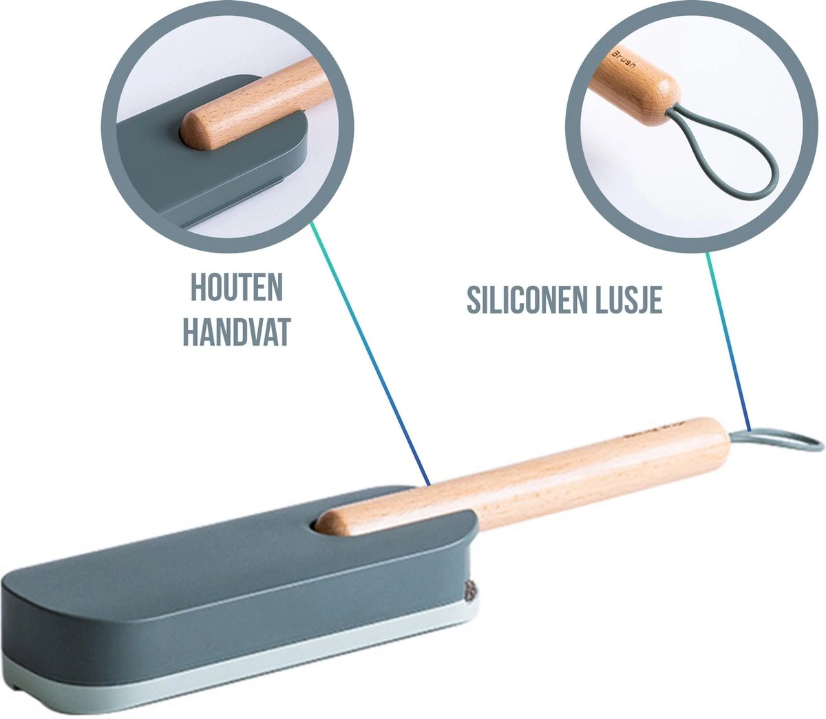 Bradey Stijlvolle Kledingborstel - Pluizenverwijderaar - Pluizenborstel - Huisdierhaar Verwijderaar - Hondenhaar - Kattenhaar - Kleur Tiffany 6 Bradey Stijlvolle Kledingborstel - Pluizenverwijderaar - Pluizenborstel - Huisdierhaar Verwijderaar - Hondenhaar - Kattenhaar - Kleur Tiffany - Afbeelding 6