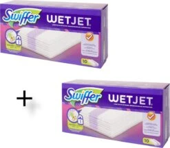 Swiffer WetJet Dweilsysteem Reinigingsdoekjes - Voordeelverpakking 2 X 10 Navullingen -Leifheit Store 1200x1047
