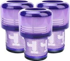 Leifheit Store 48 3x HEPA Filter Compatible Met Dyson V11/V15 Stofzuiger Motor Wasbaar Absolute Pro Total Clean Torque Drive Animal Parquet SV14 970013-02