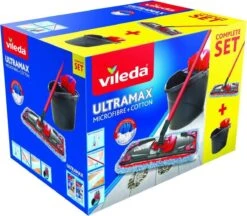 Vileda UltraMax Micro&Cotton - Complete Set - Tegelvloeren -Leifheit Store 1200x1049