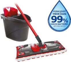 Vileda UltraMax Power 2in1 - Complete Set - Vlakke Microvezelmop + Emmer Met Pers -Leifheit Store 1200x1054