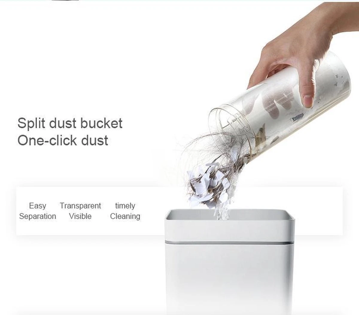 Xiaomi Deerma DX700S - Handheld Stofzuiger - Steelstofzuiger Met Snoer - 600W 6 Xiaomi Deerma DX700S - Handheld Stofzuiger - Steelstofzuiger Met Snoer - 600W - Afbeelding 6