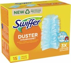 Swiffer Duster Trap & Lock Wisser - Voordeelverpakking 3 X 15 Navullingen -Leifheit Store 1200x1061 2