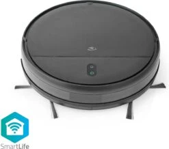 Nedis Robotstofzuiger - Willekeurig - Wi-Fi - Capaciteit Opvangreservoir: 0.2 L - Automatisch Opladen - Maximale Gebruiksduur: 90 Min - Zwart - Android™ / IOS -Leifheit Store 1200x1061 6