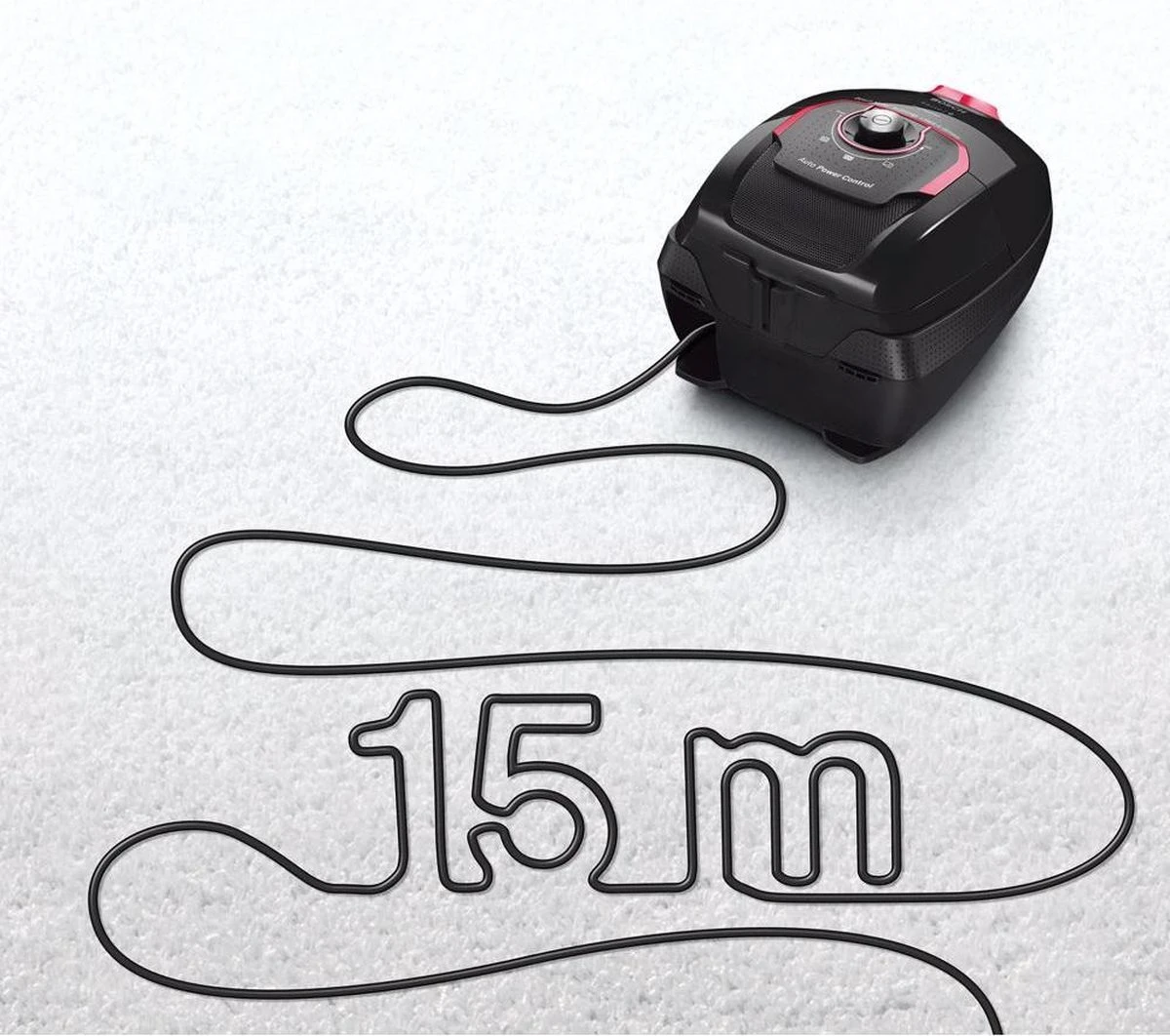 Bosch ProPower BGL8POW2 Serie | 8 - Stofzuiger Met Zak 6 Bosch ProPower BGL8POW2 Serie | 8 - Stofzuiger Met Zak - Afbeelding 6