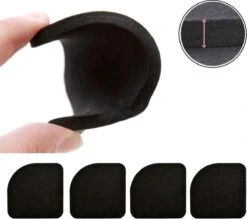 Merkloos 4 STUKS - Slip Matjes Voor De Wasmachine, Droger, Koelkast, Kast Of Ander Apparatuur - Anti Slip - Trillingsdempers - Geluiddempers - Anti Slip Pads - Anti Tril Mat Wasmachine Of Droger - Voetjes Rubber - Meubelonderzetters
