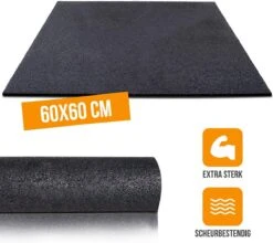 Strex Anti Trillingsmat Wasmachine En Wasdroger - 60 X 60 CM - Geluidsdempende Antislip Mat - Trillingsdemper - Rubber Mat -Leifheit Store 1200x1068 3