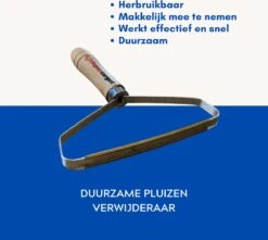 Supertarget Pro Pluizen Verwijderaar - Draagbare Lint Remover - Verwijdert Pluisjes - Voor Tapijt - Wollen Kleding - Huisdieren - Makkelijk Mee Te Nemen -Leifheit Store 1200x1073 5