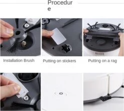 THEROB - Smart 3 In 1 Robot Stofzuiger Met Veeg / Dweil Functie Volgens De Roomba Techniek. WIT. -Leifheit Store 1200x1074 2