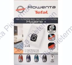 Rowenta Hygiëne+ ZR2005 - Stofzuigerzakken - 4 Stuks