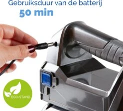 PRIMO PR502SV Stofzuiger Zonder Zak - 3-in-1 Steelstofzuiger Draadloos - Kruimelzuiger - HEPA Filter - Zwart / Blauw -Leifheit Store 1200x1080 3