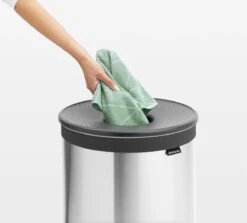 Brabantia Wasmand - 60 L - Matt Steel Met Kunststof Deksel -Leifheit Store 1200x1081 1