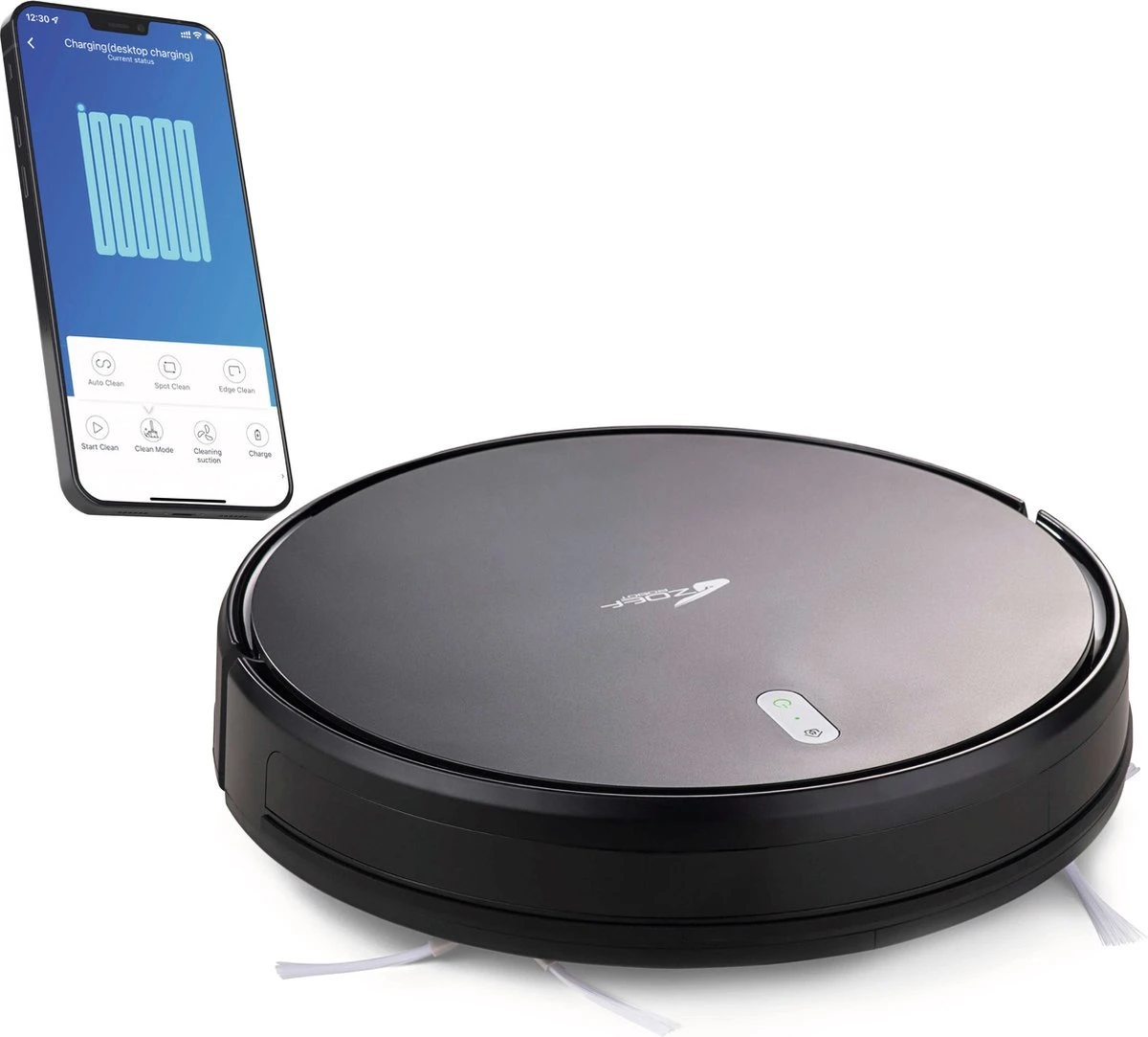 Zoef Robot Anna AS20Z - Robotstofzuiger - Met App En Slimme Navigatie - Robotstofzuiger Met Laadstation - Robot Stofzuiger 1 Zoef Robot Anna AS20Z - Robotstofzuiger - Met App En Slimme Navigatie - Robotstofzuiger Met Laadstation - Robot Stofzuiger