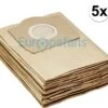 5x Karcher Stofzuigerzakken 6.959-130.0 Stofzakken Stofzuiger Zak Kärcher WD3 / MV 3 / A 22 / A 25 / A26 / SE 4001