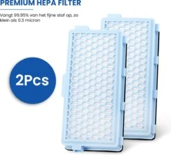 Actieve HEPA Filter Set 2 Stuks Geschikt Voor Miele Classic Compact C1 Complete C2 & C3 - Vervangbare Stofzuiger Onderdelen -Leifheit Store 1200x1085 11