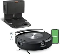 IRobot Roomba Combo J7+ Robotstofzuiger En Dweilrobot - Objectdetectie En Vermijding - Automatische Vuilafvoer - C7558