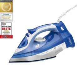 Bomann DB 6006 CB - Stoomstrijkijzer - Draadloos - 2400W - Blauw/Wit -Leifheit Store 1200x1090 7